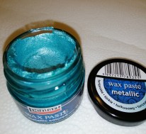 türkiz metál viaszpaszta